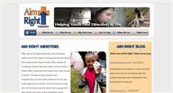 Desktop Screenshot of aimright.org