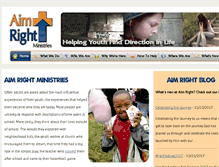 Tablet Screenshot of aimright.org